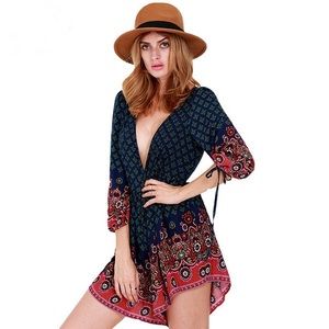 ✨V-neck Long Sleeve Jumpsuit✨